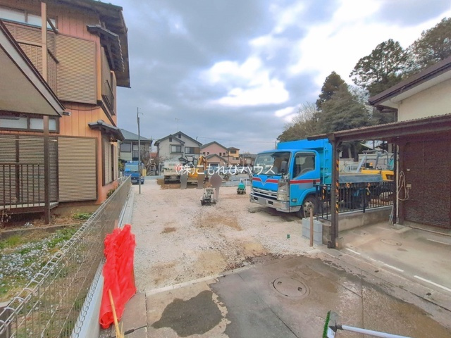 桶川市寿　2期　新築一戸建て　01の前面道路含む現地写真|撮影：'26/03/25