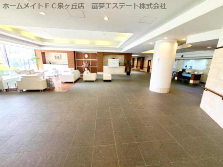 マスターズステージ泉ヶ丘のロビー