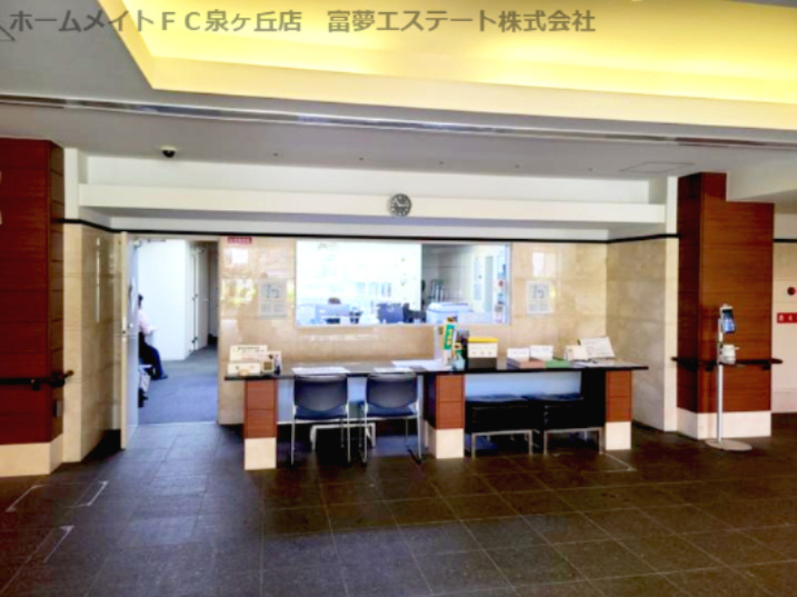 マスターズステージ泉ヶ丘のロビー