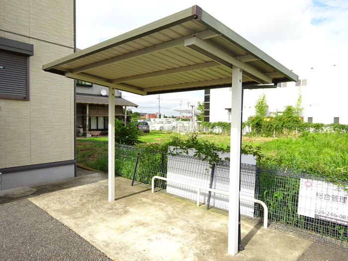 イルソーレのその他共用部分|駐輪場です