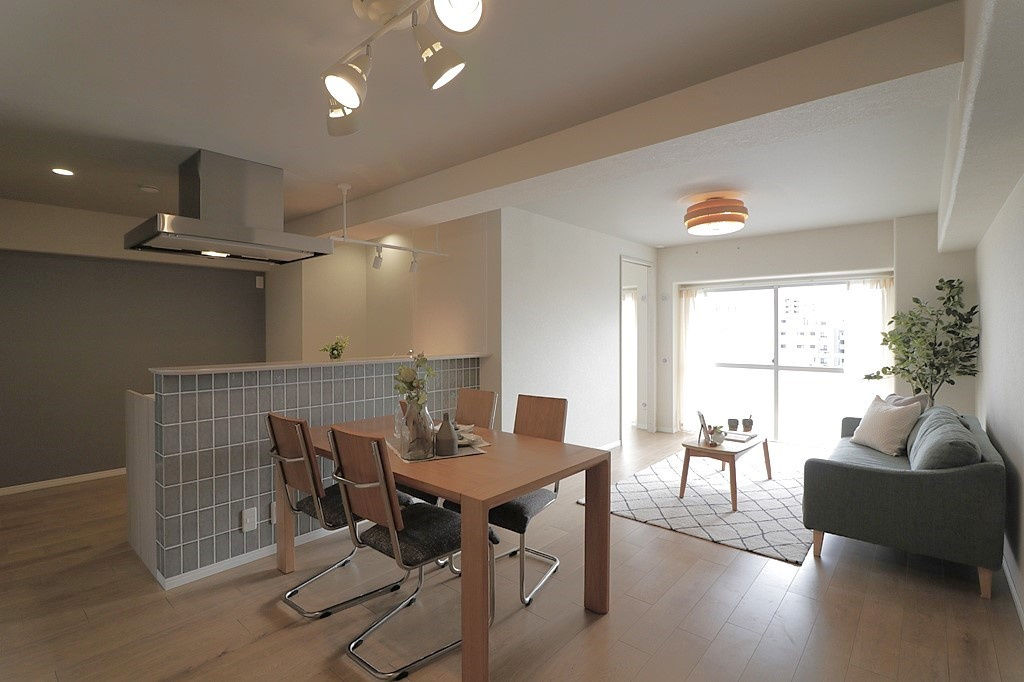 第二西緑ヶ丘スカイハイツの居間・リビング|おしゃれな居間です