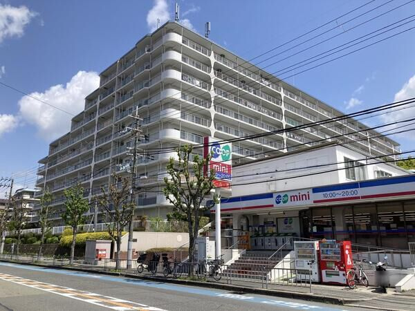 第二西緑ヶ丘スカイハイツの外観|きれいな外観です