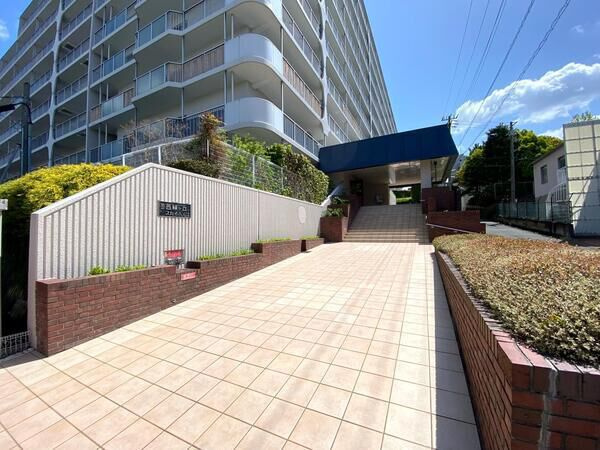 第二西緑ヶ丘スカイハイツのエントランス|エントランスです