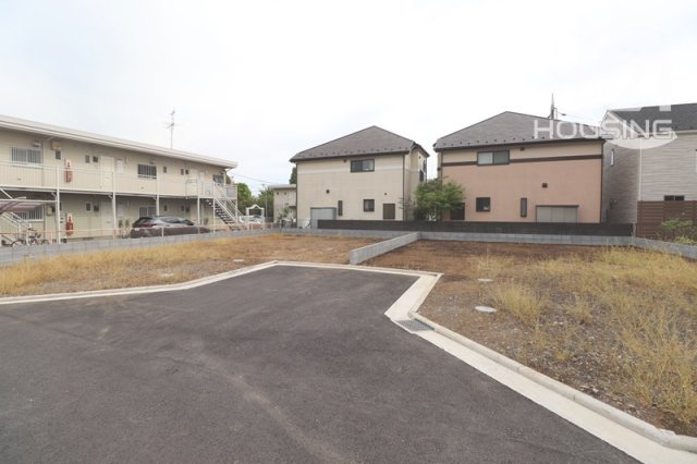 【前面道路含む現地写真】 | 立川市柏町2丁目　売地　全2区画　B号区 | 都市ガス