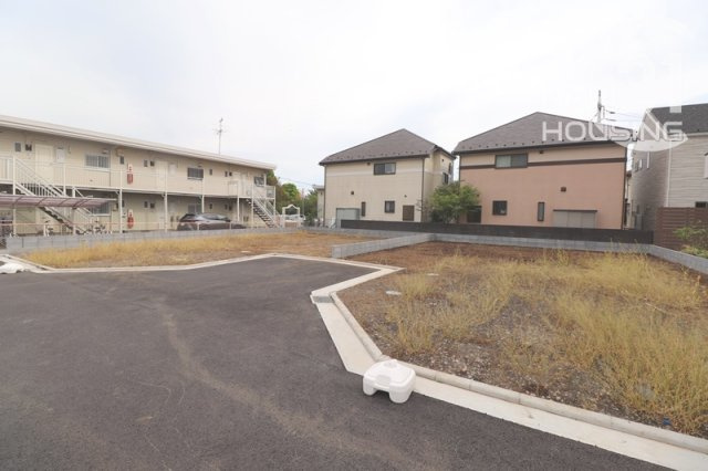 【前面道路含む現地写真】 | 立川市柏町2丁目　売地　全2区画　B号区 | 幅員　6.0ｍ