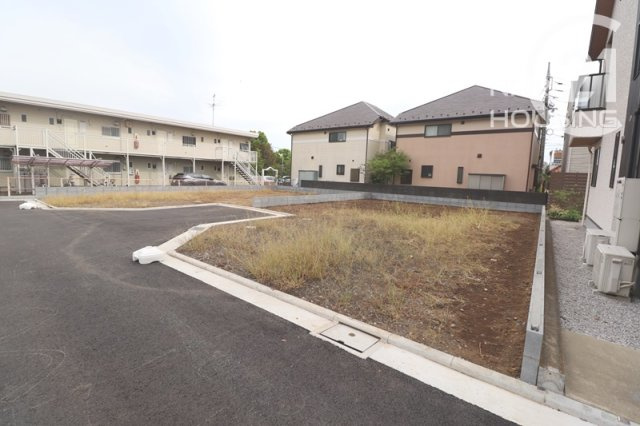 【前面道路含む現地写真】 | 立川市柏町2丁目　売地　全2区画　B号区 | 立川市立第六中学校区域
