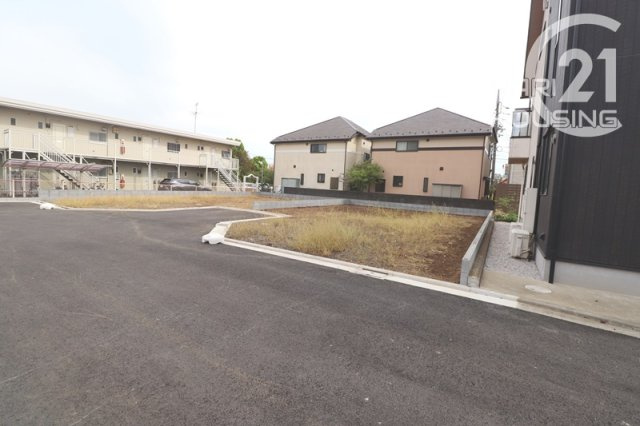 【前面道路含む現地写真】 | 立川市柏町2丁目　売地　全2区画　B号区 | 前面道路含む現地写真です