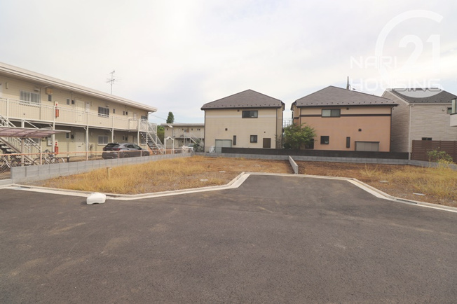【前面道路含む現地写真】 | 立川市柏町2丁目　売地　全2区画　B号区 | 前面道路含む現地写真です