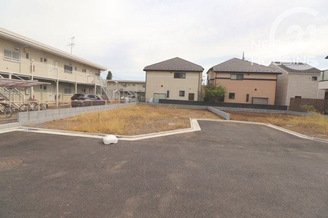 【前面道路含む現地写真】 | 立川市柏町2丁目　売地　全2区画　B号区 | 前面道路含む現地写真です