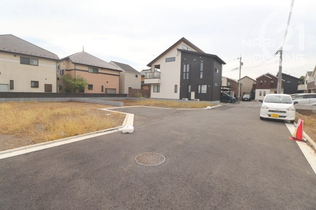 【前面道路含む現地写真】 | 立川市柏町2丁目　売地　全2区画　B号区 | 前面道路含む現地写真です