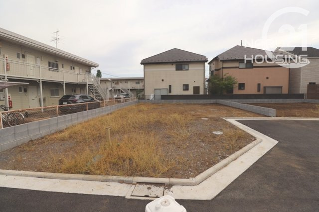 【前面道路含む現地写真】 | 立川市柏町2丁目　売地　全2区画　B号区 | B区画