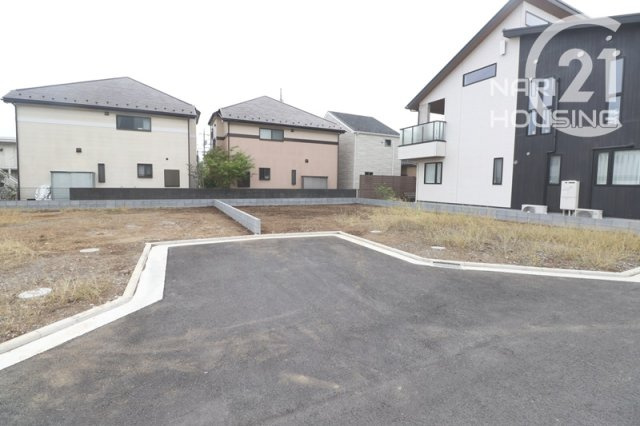 【前面道路含む現地写真】 | 立川市柏町2丁目　売地　全2区画　B号区 | 現況更地