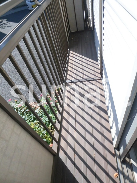 サンハイツのバルコニー|バルコニーです