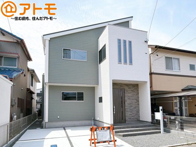 【外観】 | 葵区瀬名川3丁目　新築戸建　全1棟 | スタイリッシュな外観は毎日の帰宅が楽しみになりますね♪