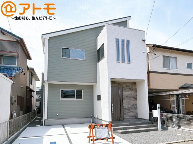 【外観】 | 葵区瀬名川3丁目　新築戸建　全1棟 | スタイリッシュな外観は毎日の帰宅が楽しみになりますね♪