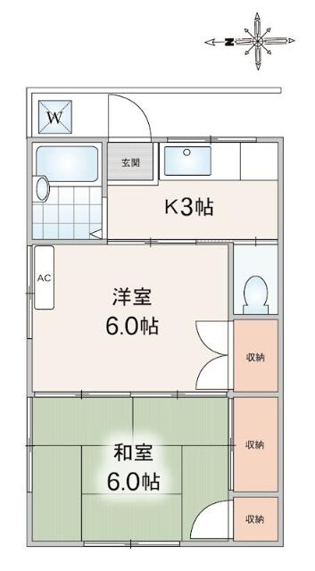 レイアウトのしやすい２Ｋタイプ