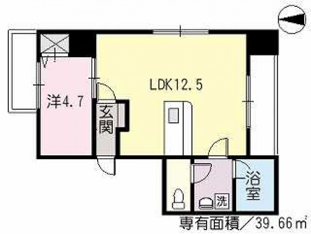 ソル高松の間取り
