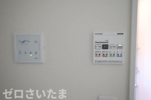 《仲介手数料無料》上尾市大字瓦葺1476-5新築一戸建てリナージュのランドリースペース
