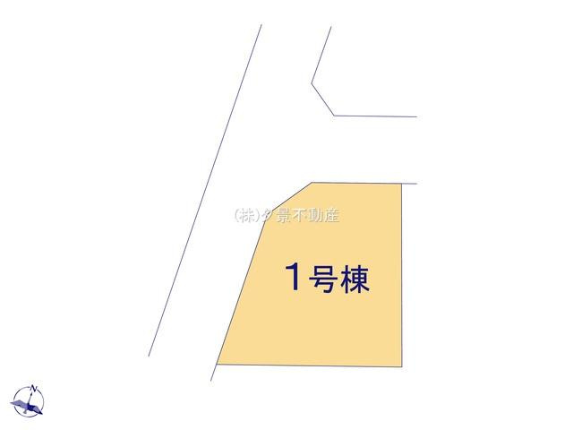 《仲介手数料無料》上尾市大字瓦葺1476-5新築一戸建てリナージュの区画図