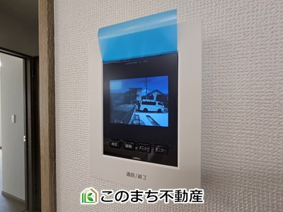 ハートフルタウン宇都宮市簗瀬町2542番の設備|モニタ付きインターホンで防犯面もしっかり安心♪