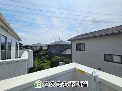 ハートフルタウン宇都宮市簗瀬町2542番の展望|バルコニーからの眺めです♪