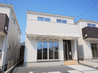 【外観】 | 奈良市柏木町の新築一戸建 全３区画 | 現地写真（２号地外観）堂々完成！実際の建物内をご内覧できます♪※現地に係員は常駐しておりません。