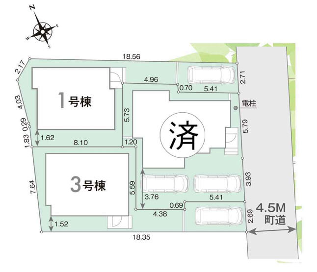 【区画図】 | 新築一戸建て「松田町松田惣領」