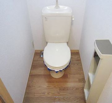 ハイツティンクル桜ヶ丘のトイレ|コンパクトで使いやすいトイレです