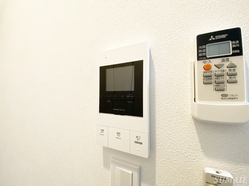 ステラテラスのセキュリティ|モニター付きインターホンです☆