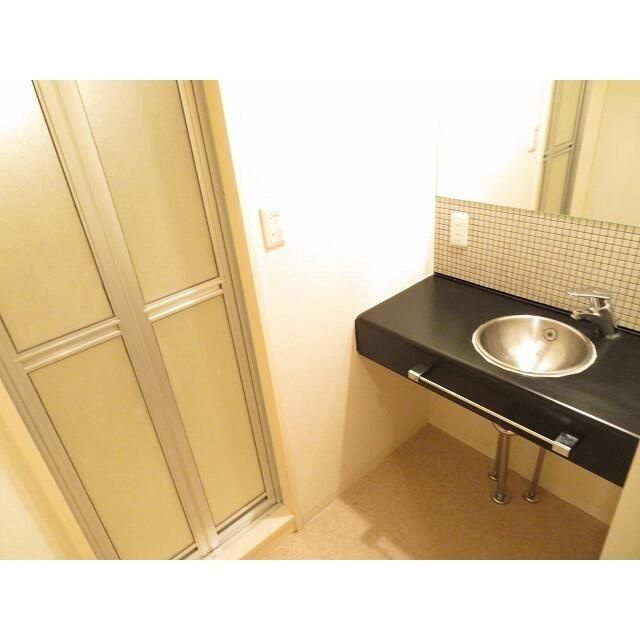 トリニティコートの洗面所