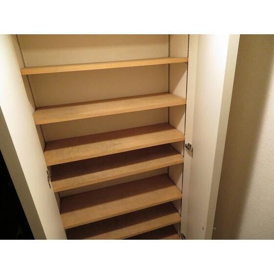 トリニティコートの収納