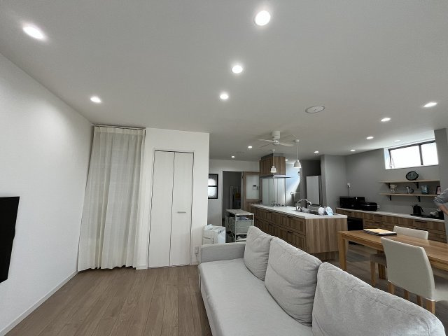 中古住宅　六条南3丁目の居間・リビング