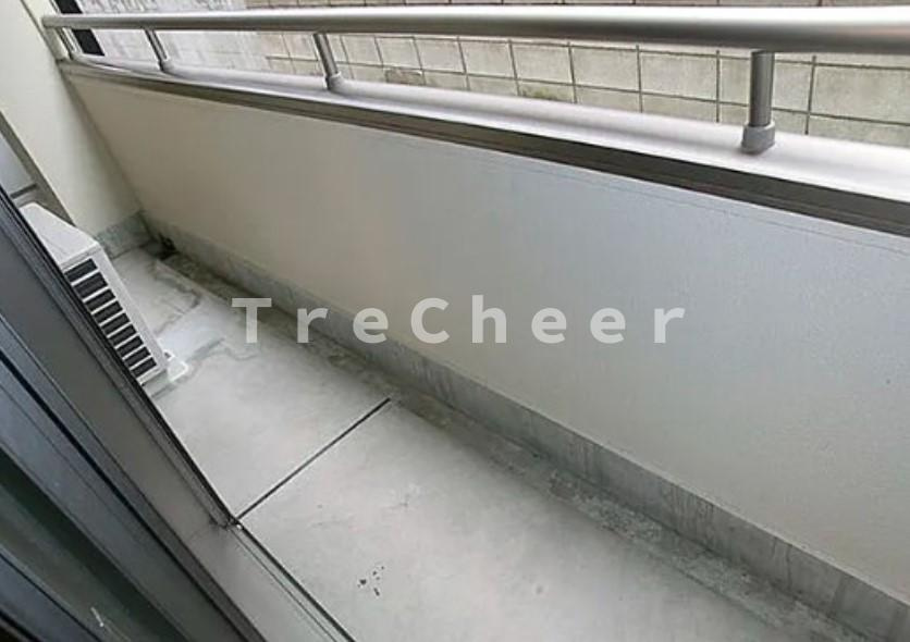テック西ヶ原のバルコニー