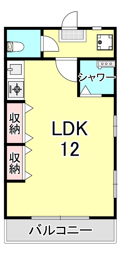 本庄ハウスの間取り
