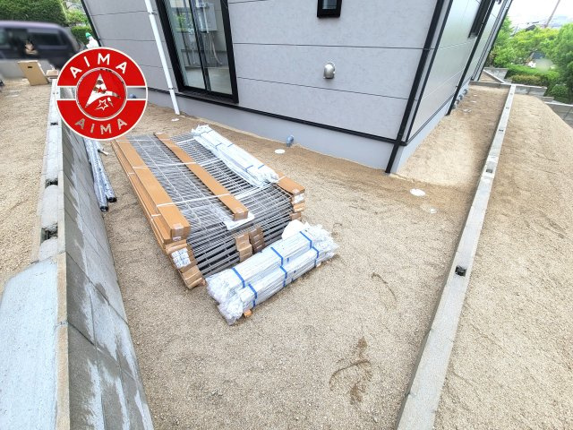福岡市西区生松台1丁目第3-3棟（2号棟）　の庭|お庭で自由な時間を過ごせます。