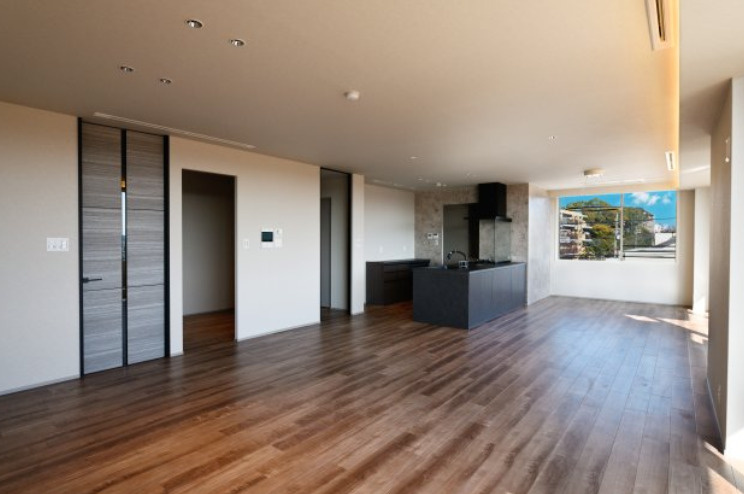 芦屋親王塚パークマンションの居間・リビング