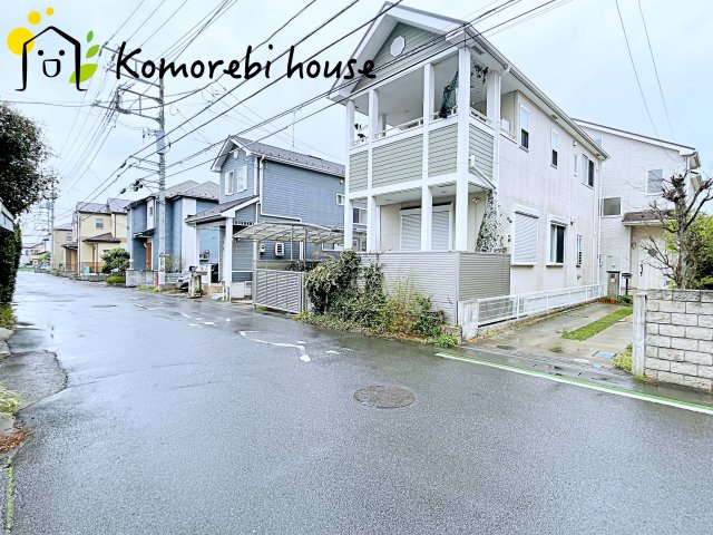 さいたま市見沼区島町　中古戸建の前面道路含む現地写真|前面道路含む現地写真です