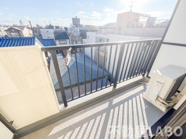 ハートフル21のバルコニー