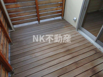 【バルコニー】 | ユニキューブ上小阪（長瀬賃貸） | テラスです