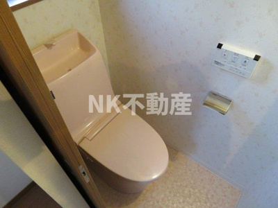 【トイレ】 | ユニキューブ上小阪（長瀬賃貸） | シンプルで使いやすいトイレです