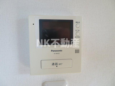 【セキュリティ】 | ユニキューブ上小阪（長瀬賃貸） | モニターフォンです