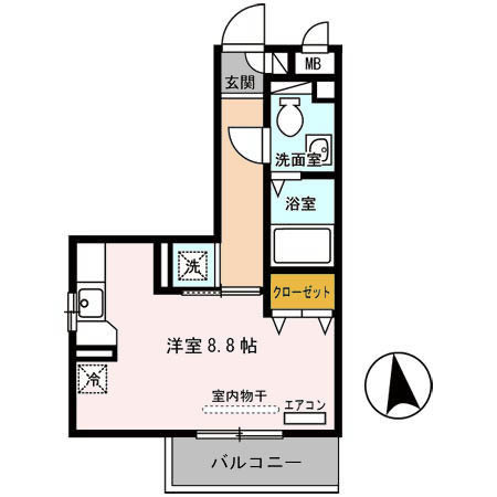 グローリア若葉台の間取り