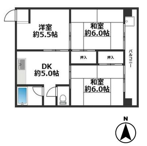 リノGranbelle姫路の間取り