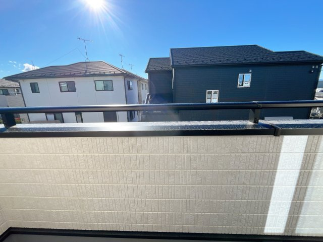 熊谷市新堀新田 新築戸建　全２棟のバルコニー