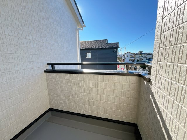 熊谷市新堀新田 新築戸建　全２棟のバルコニー