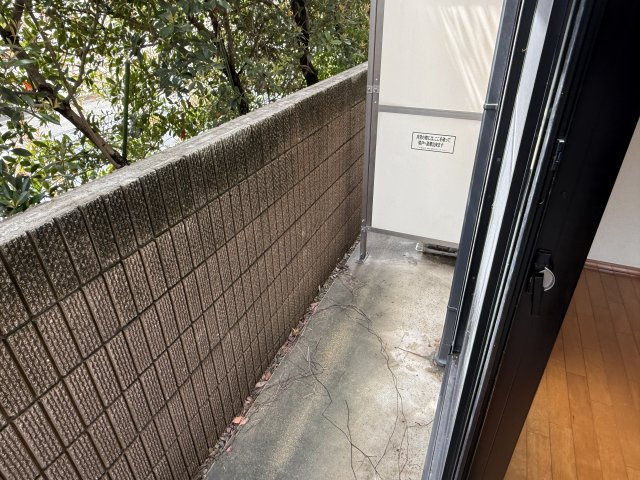 メゾン沖田のバルコニー