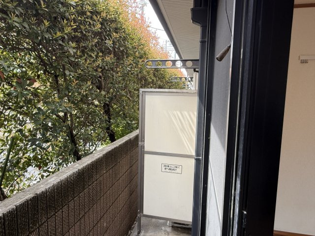 メゾン沖田のバルコニー