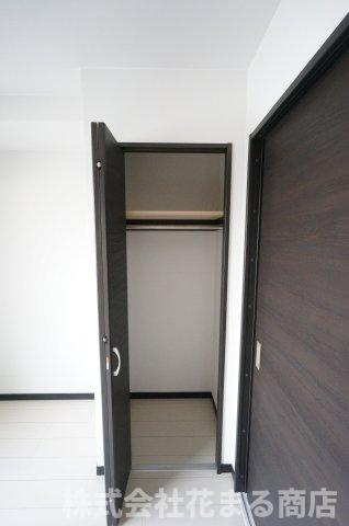 コネクトパークヒルズ鶴沢町の収納|物件、駅でお待ち合わせでのご案内歓迎！