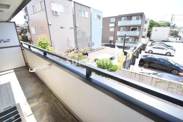エンゼルコ宮前のバルコニー