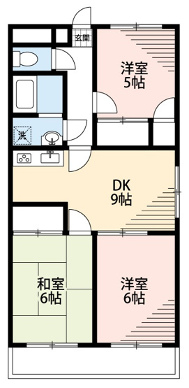 【間取り】 | ＲＩＶＥＲＳＩＤＥ　Ｎ